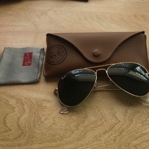Ray Ban aviators (smaller size)